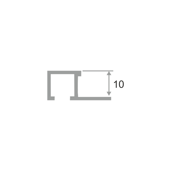 Изображение товара Латунный профиль ЛПО-П10х10