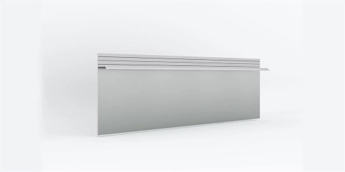 Фото Скрытый плинтус LACONISTIQ REGULAR, под подсветку, без покрытия (80х13х3000мм)